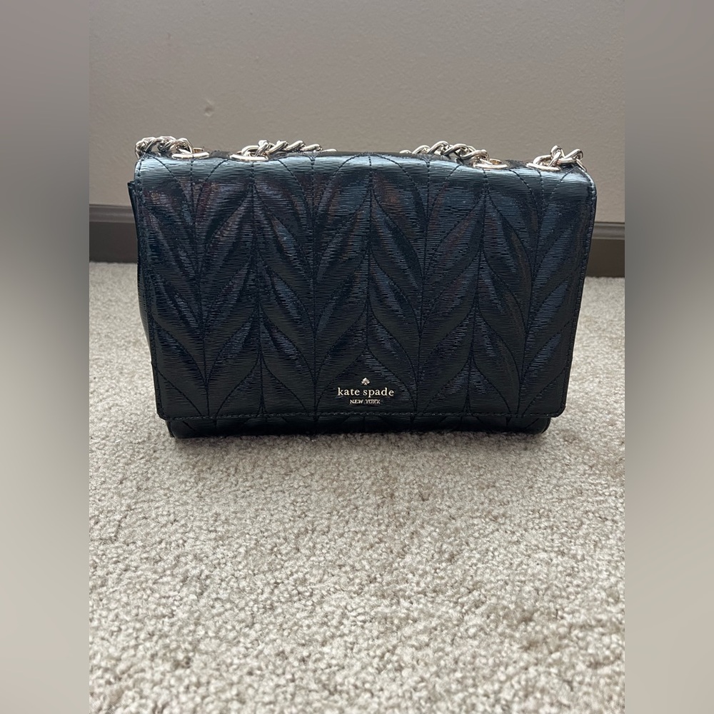 Kate Spade Quilted Shoulder Bag - Black